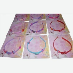 Ободок детский Зоо с пластиковыми украшениями 1.3-2.4