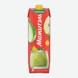 Напиток Мажитэль Neo сывороточно-молочный со вкусом Мятное яблоко и с ароматом лайма 950г