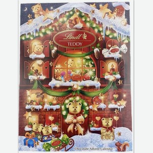 Конфеты Lindt Calendrier De L avent Teddy Assorti 170 г