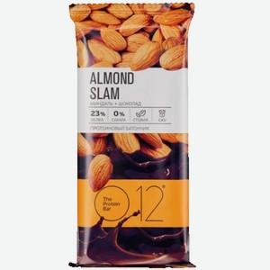 Шоколадные батончики Вафельный Батончик О12 С Белковой Начинкой/какао/миндалем В Молочной Глазури 50гр 50 г