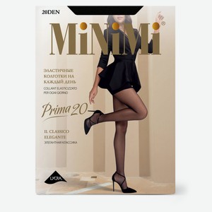 Колготки женские MINIMI Prima 20 den черные, р. 4