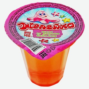 Желе «Желейка» со вкусом бабл-гам охлажденное, 140 г