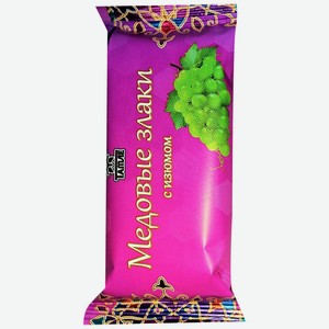 Батончик тамле Медовые злаки с изюмом, 90г