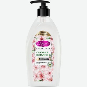 Гель Camay Botanicals для душа Японская сакура 750мл, 750 мл