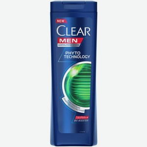 Шампунь Clear Phytotechnology против перхоти с экстрактами лекарственных растений, 400мл, 400 мл