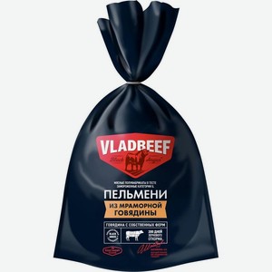Пельмени Vladbeef Из мраморной говядины 800г, 800 г