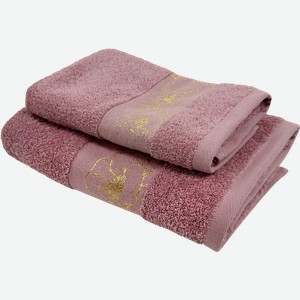 Набор полотенец COTTONIKA Сияние Весны 50х70см и 70х120см, Арт. НбСВесны