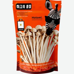 Грибы Эноки HOTOMI с добавлением семян кунжута, 250г