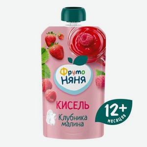 Кисель Фруто ягодный клубника-малина 130г с 1года