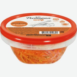 Салат Рестория Шеф морковь по-корейски 200г