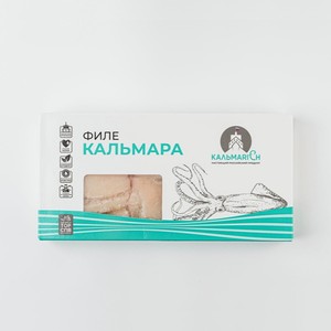 Кальмар С/м Командорский Тушка Очищ. Кальмарич 600г
