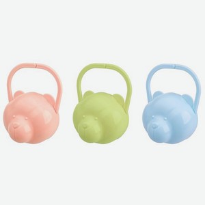 Футляр для пустышки Пластишка Мишка в ассортименте 1шт.