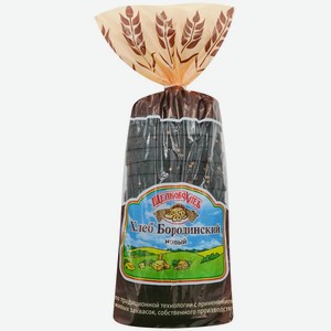 Хлеб ЗАО ЩЕЛКОВОХЛЕБ Бородинский новый в нар упак, Россия, 500 г