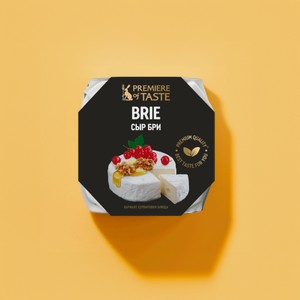 Мягкий сыр Бри с белой плесенью 60% Premiere of taste 100г
