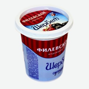 БЗМЖ Мороженое щербет Айсберри Филевское плодово-ягодный 80г пл/ст