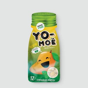 Освежающие леденцы «Yo-моё» со вкусом манго, 12 г