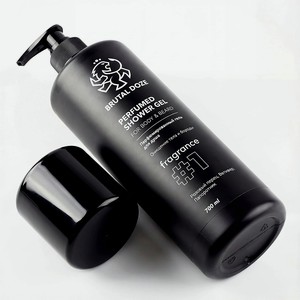 BRUTAL DOZE Парфюмированный гель для душа мужской FRAGRANCE #1, розовый перец-ветивер, 1 шт.