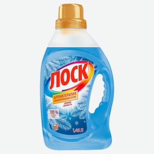 Гель для стирки «Лоск» Ароматерапия Зимняя свежесть, 1,46 л