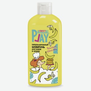 Шампунь для собак и кошек Animal play Банановый панкейк, 300 мл