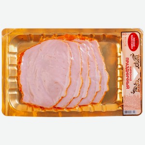Карбонад копчено-вареный мясная классика Праздничный, нарезка, 150г