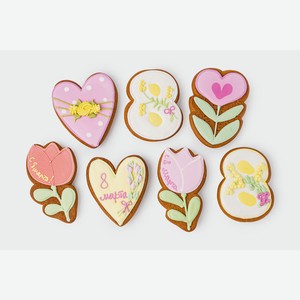 Пряник имбирный  Весенняя коллекция , 1 шт. 70 г