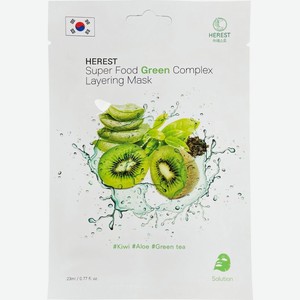 Маска Herest Комплекс для проблемной кожи тканевая 23мл, 1 шт