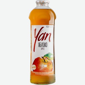 Сок YAN Яблочный восстановленный, 0.93л