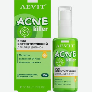 Крем дневной для лица AEVIT Acnekiller корректирующий, 50мл