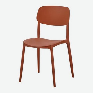 Пластиковый стул для дома темно-коричневый 48*48*79см