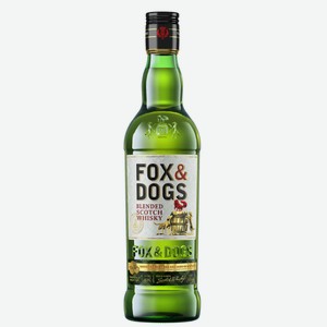 Виски Фокс энд Догс 0,25л