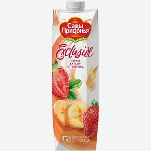 Нектар Сады Придонья банан, клубника для питания детей старше 3-х лет 0.95л