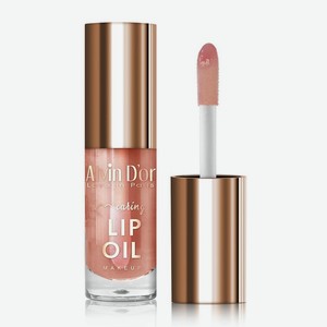 ALVIN D’OR Ухаживающее масло для губ  Сaring lip oil , №01 клубника