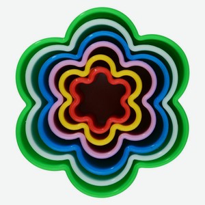 Набор кулинарных форм  Цветок  6шт. Диаметры от 3,3 до 9,5с