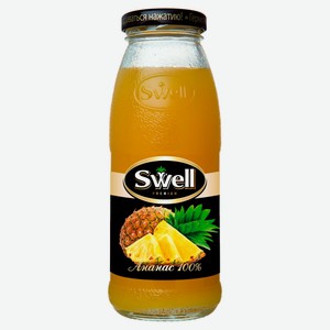 Сок Swell Ананасовый с мякотью, 250 мл