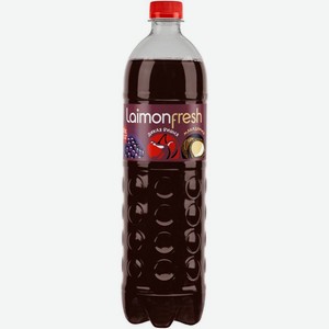 Напиток Laimon Fresh Дикая вишня-ежевика-макадамия газированный, 1л, 1 л