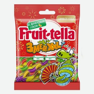 Мармелад Fruit-tella Змеи XXL жевательный 70г, 70 г