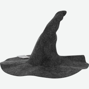 Шапка для бани и сауны ГЛАВБАНЯ Волшебный колпак, серый войлок, Арт. Б4151Л