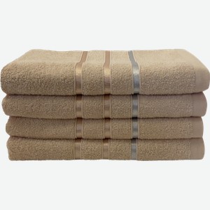 Полотенце махровое HOMECLUB Stripe 50х80см, цвет персиковый, Арт. HCS/5080/пер