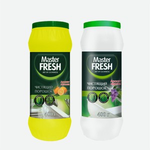 Чистящее средство  Master FRESH  лимон/сирень 400г