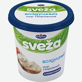 Сыр Творожный Свежа, Воздушный, Сливочный, 60%, 150 Г