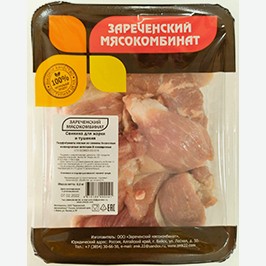 Свинина Для Жарки И Тушения, Зареченский Мясокомбинат, Охлаждённая, 500 Г