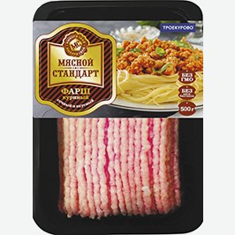 Фарш Куриный, Мясной Стандарт, Охлаждённый, 500 Г