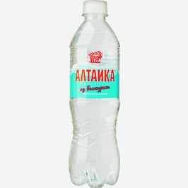 Вода Питьевая Алтаика, Артезианская, Природная, Газированная, Негазированная, 0,5 Л