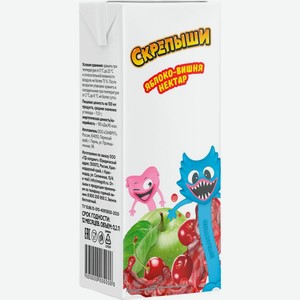 Нектар Скрепыши Яблоко-Вишня 200мл