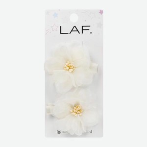 Набор зажимов LAF с цветком 2шт в ассортименте