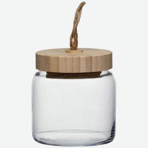 Банка Pasabahce Вуди с бамбуковой крышкой, 575мл
