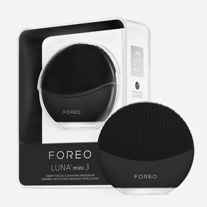 FOREO LUNA mini 3 Электрическая очищающая щеточка для лица для всех типов кожи, Черный