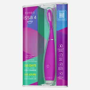 FOREO Ультрагигиеничная гибридная звуковая зубная щетка issa 4 smile, Фиолетовый