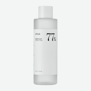 ANUA Успокаивающий тонер для лица с экстрактом хауттюйнии HEARTLEAF 77% SOOTHING TONER, 150 мл