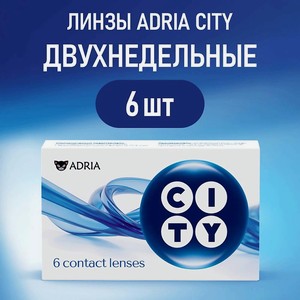 ADRIA Kонтактные линзы City 6 шт., двухнедельные, -4.50/14.2/8.6